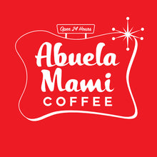Load image into Gallery viewer, Classic Red Abuela Mami Coffee T-shirt